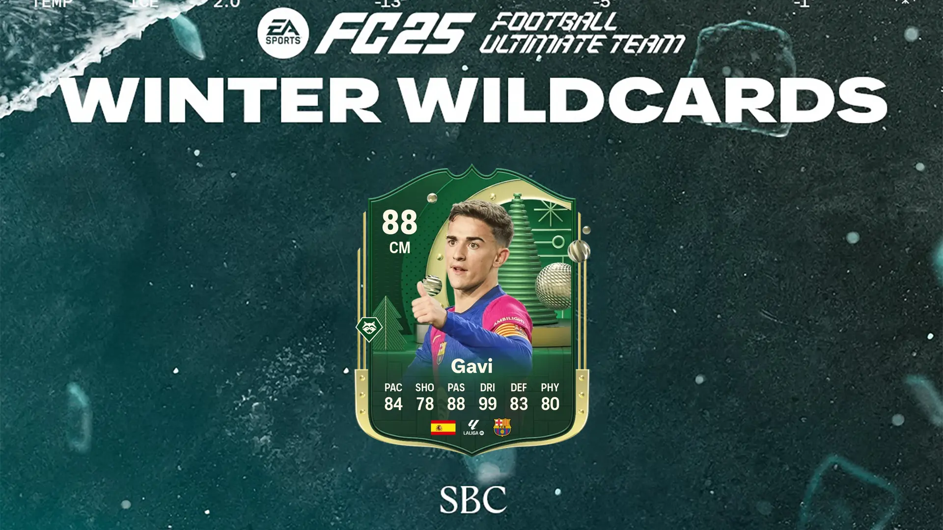 FC 25 GAVI WINTER WILDCARDS SBC