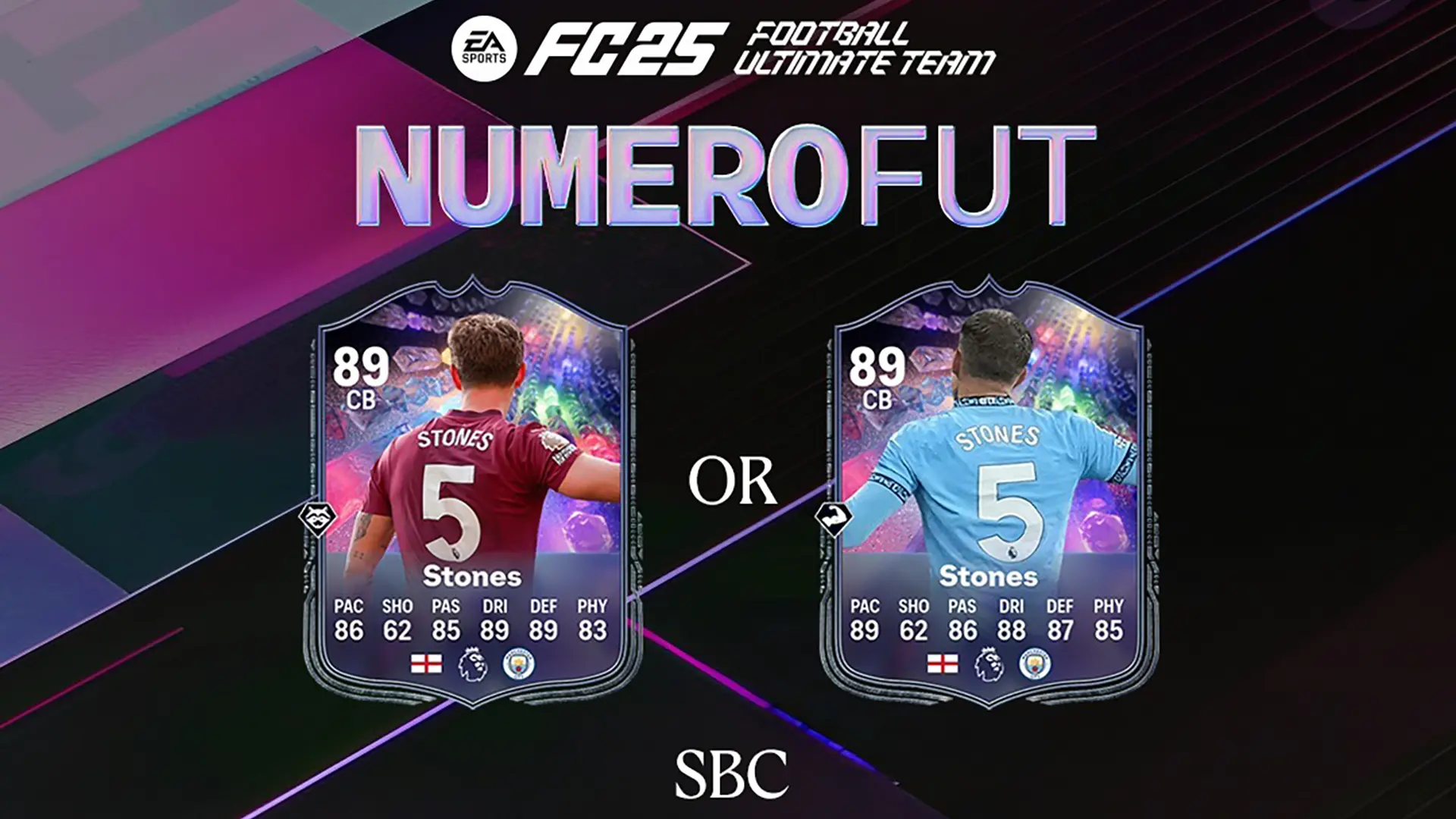 FC 25 STONES NUMEROFUT SBC