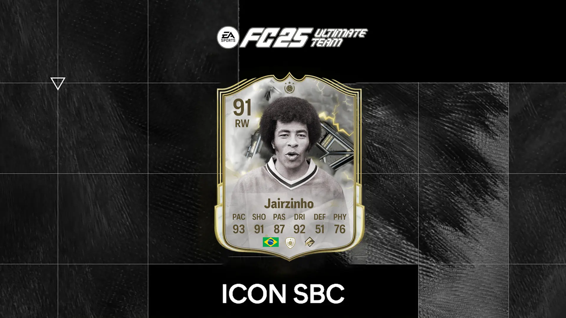 FC 25 JAIRZINHO THUNDERSTRUCK SBC