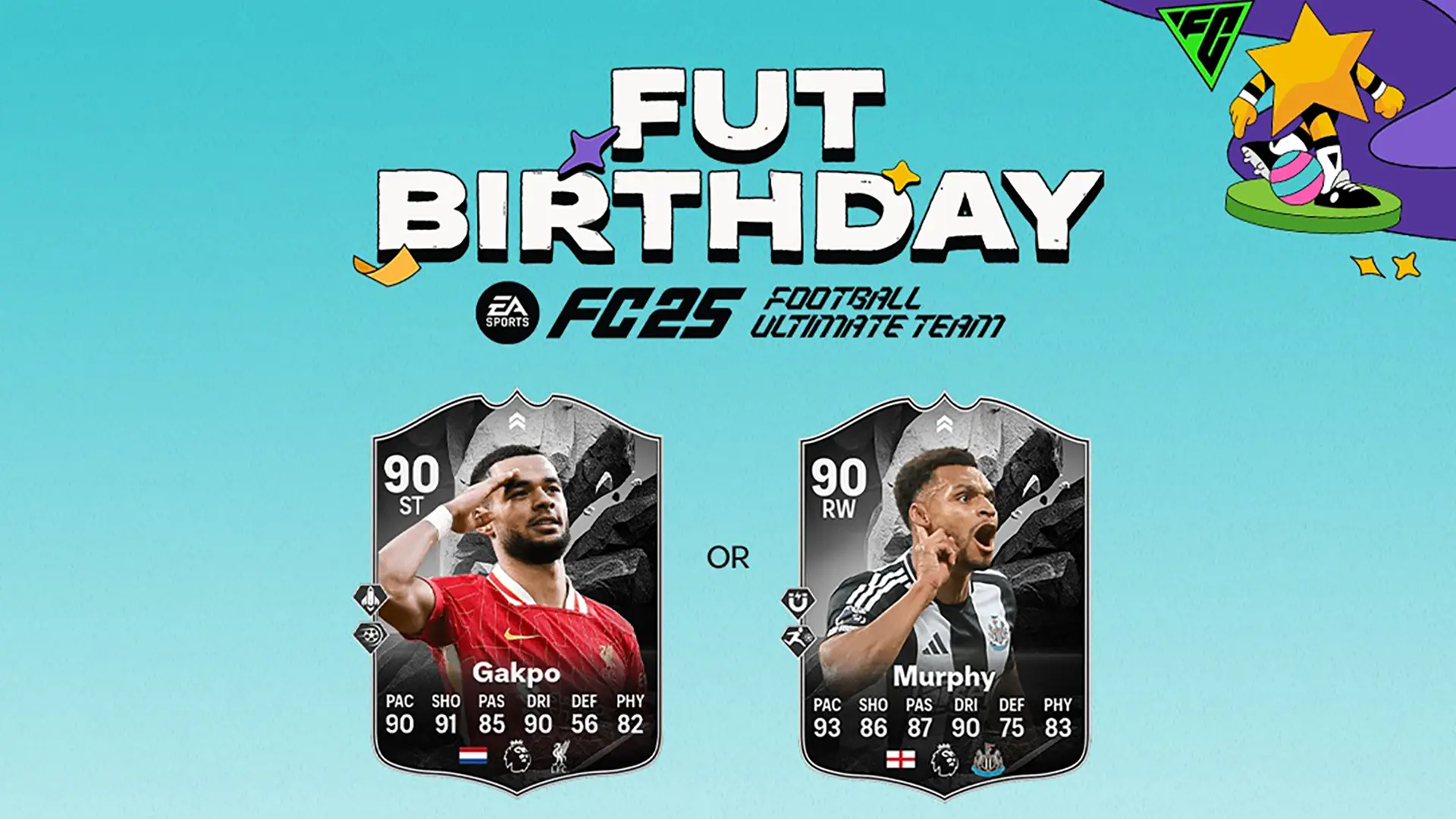 FC 25 Cody Gakpo VS Jacob Murphy Showdown SBC