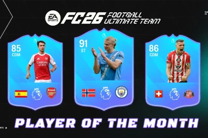 Cover POTM September Nominees Premier League EA FC 26