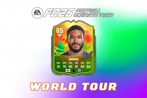 Cover Prediction Reece James World Tour EA FC 26