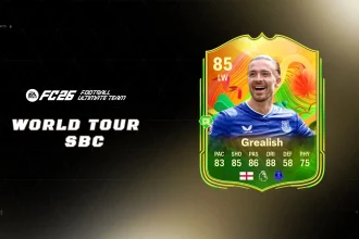 Cover SBC Grealish World Tour EA FC 26