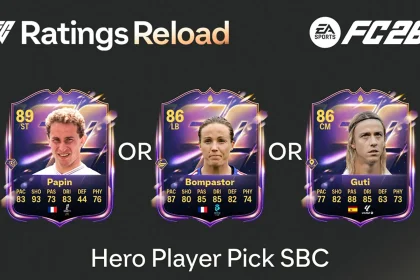Cover SBC Hero Player Pick Guti EA FC 26