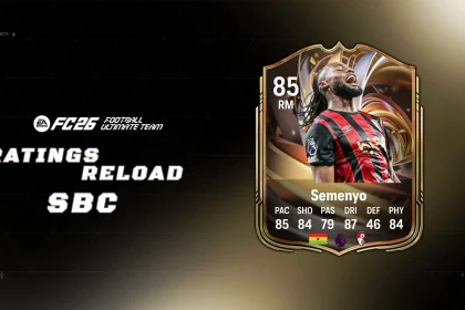 Cover SBC Semenyo Ratings Reload Prediction FC 26