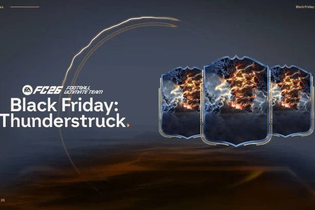 Cover Black Friday Thunderstruck EA FC 26