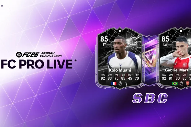 Cover SBC Martinelli Kolo Muani Showdown EA FC 26
