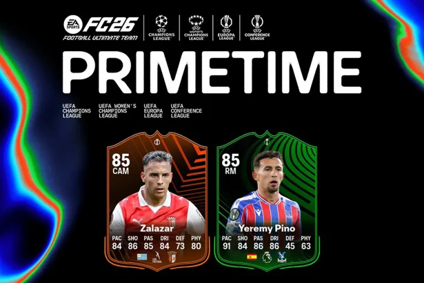 Cover SBC Pino Zalazar UEFA Primetime Player Pick EA FC 26