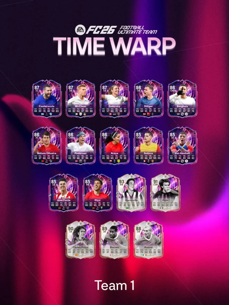 Team 1 Icon Time Warp EA FC 26