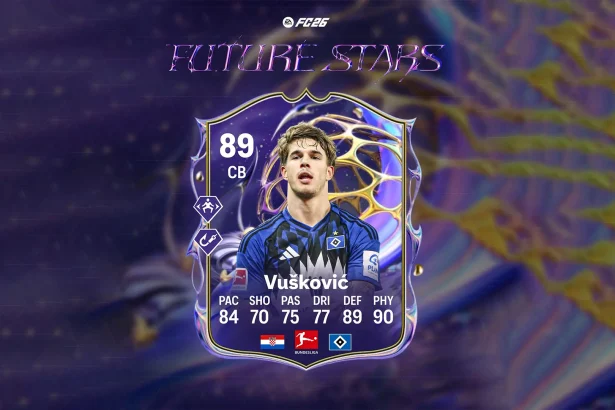 Cover Team 2 Vuskovic Future Stars Prediction EA FC 26