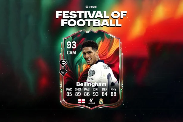 Cover Bellingham FOF Prediction EA FC 26