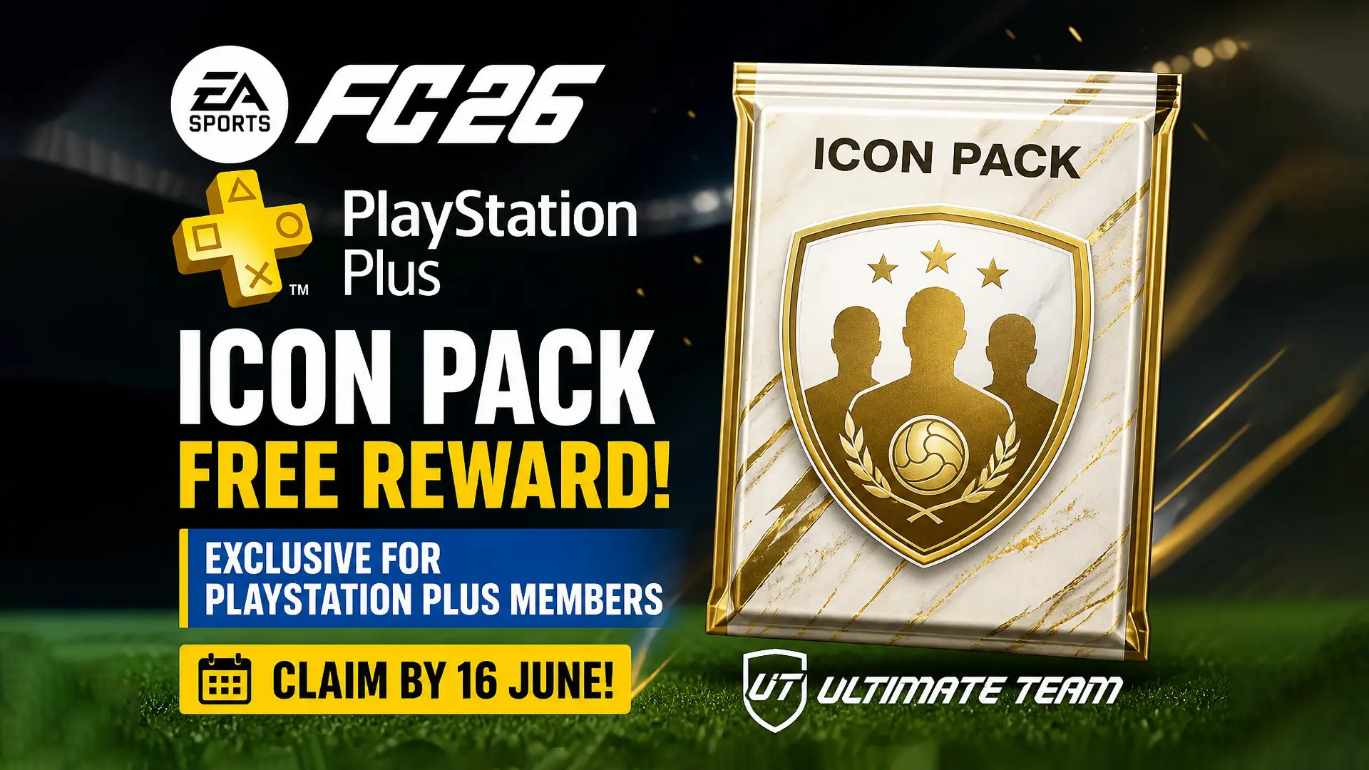 Cover Icon Pack PlayStation Plus UT EA FC 26