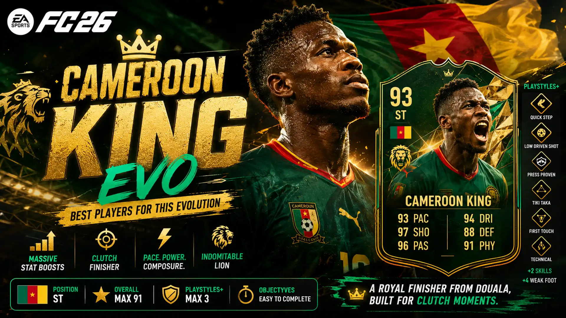 FC26 Cameroon King EVO 1920x1080