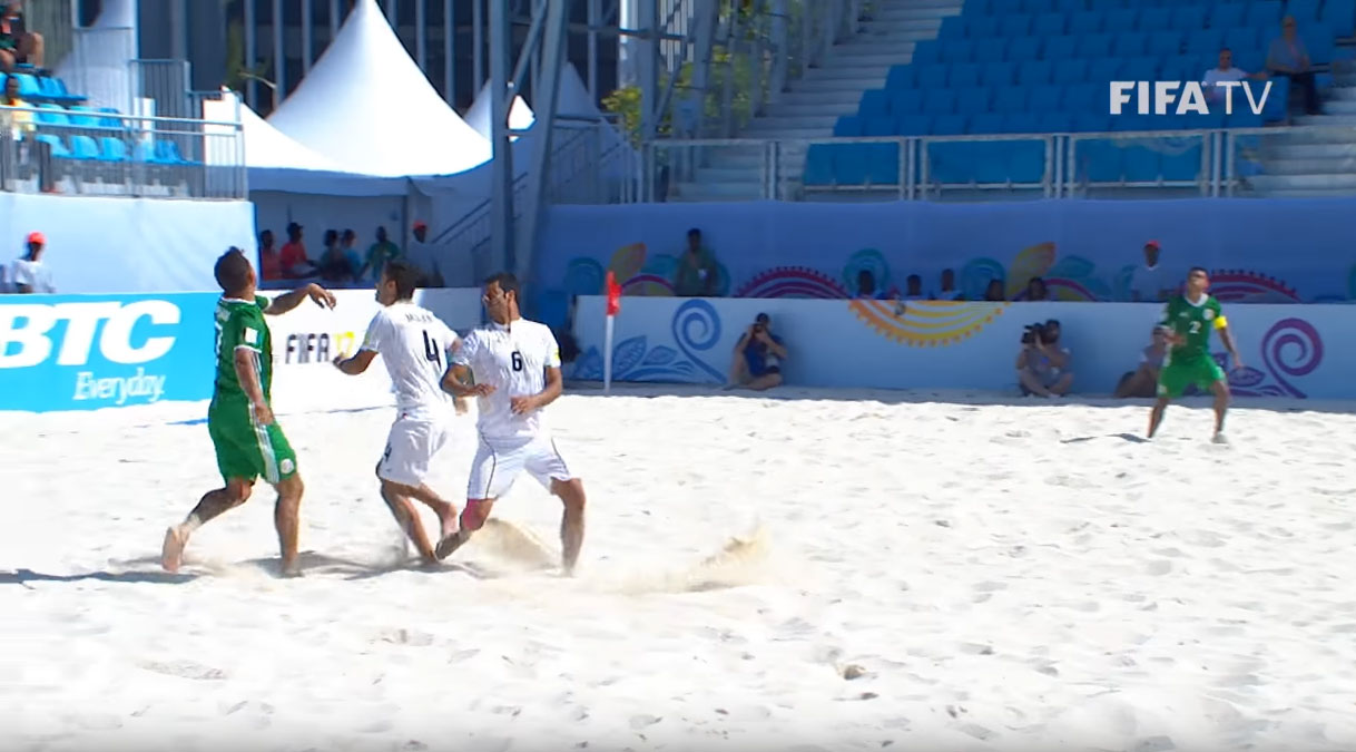 fifa streen match beach soccer