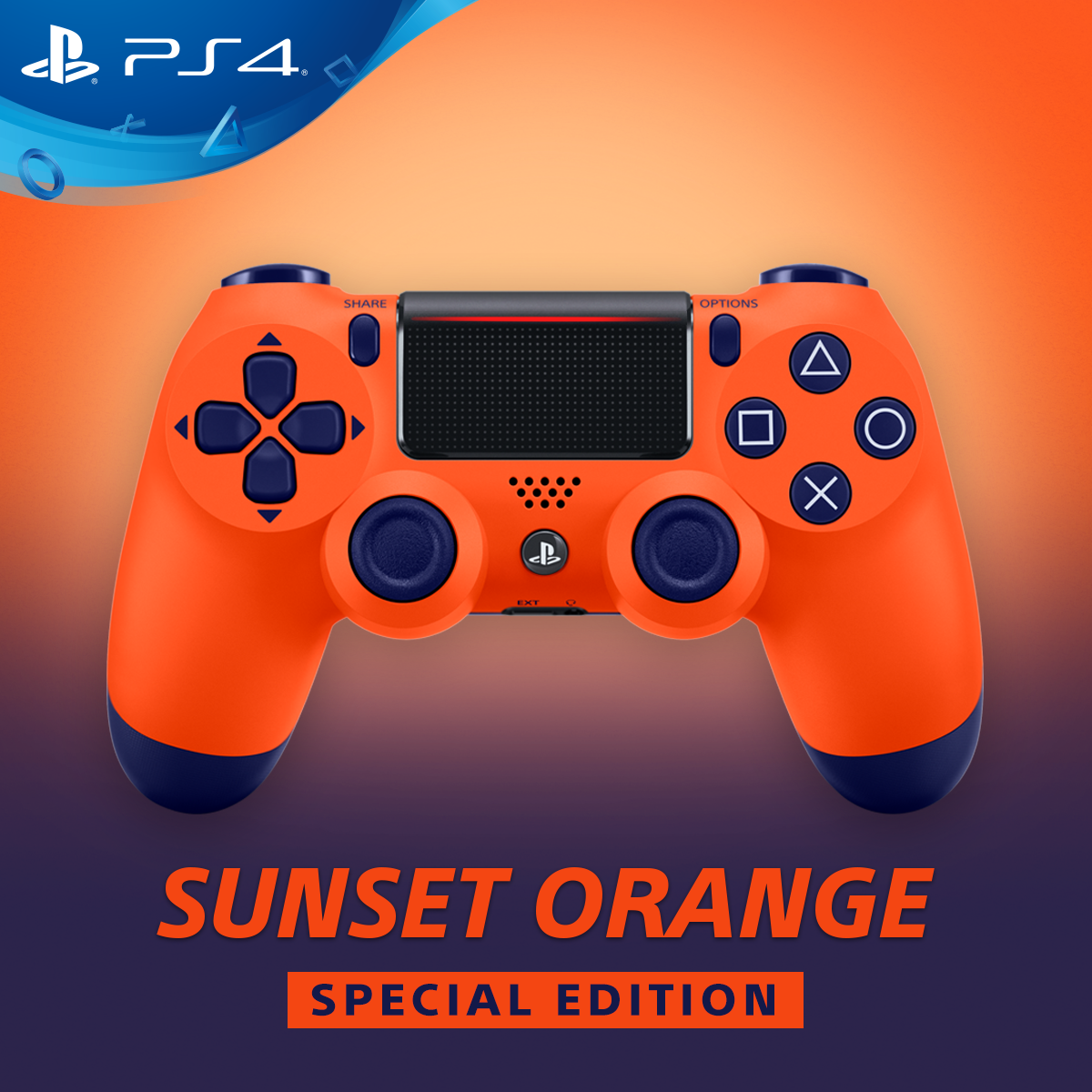 Оранжевый джойстик. Dualshock 4 Sunset Orange. Дуалшок 4 оранжевый. Оранжевый джойстик ps5. Геймпад ps4 оранжевый