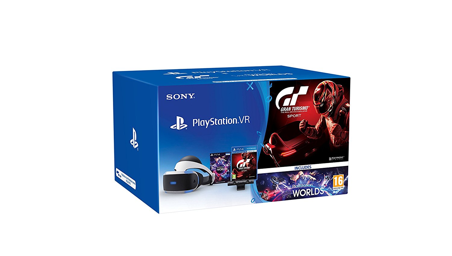 bundle PSVR PSCamera VRWorlds GTSport