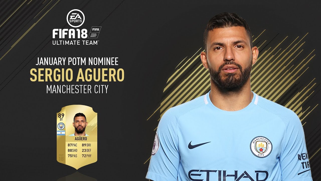 news aguero potm gennaio fut 18
