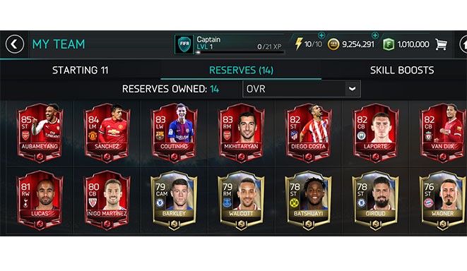 upgrade fifa mobile
