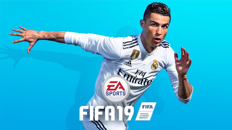 copertina azzurra ronaldo fifa 19