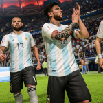 copertina messi argentina wc fifa 18