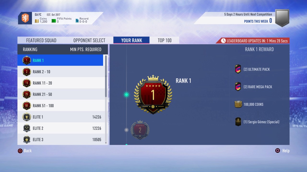 single player fut 19 3