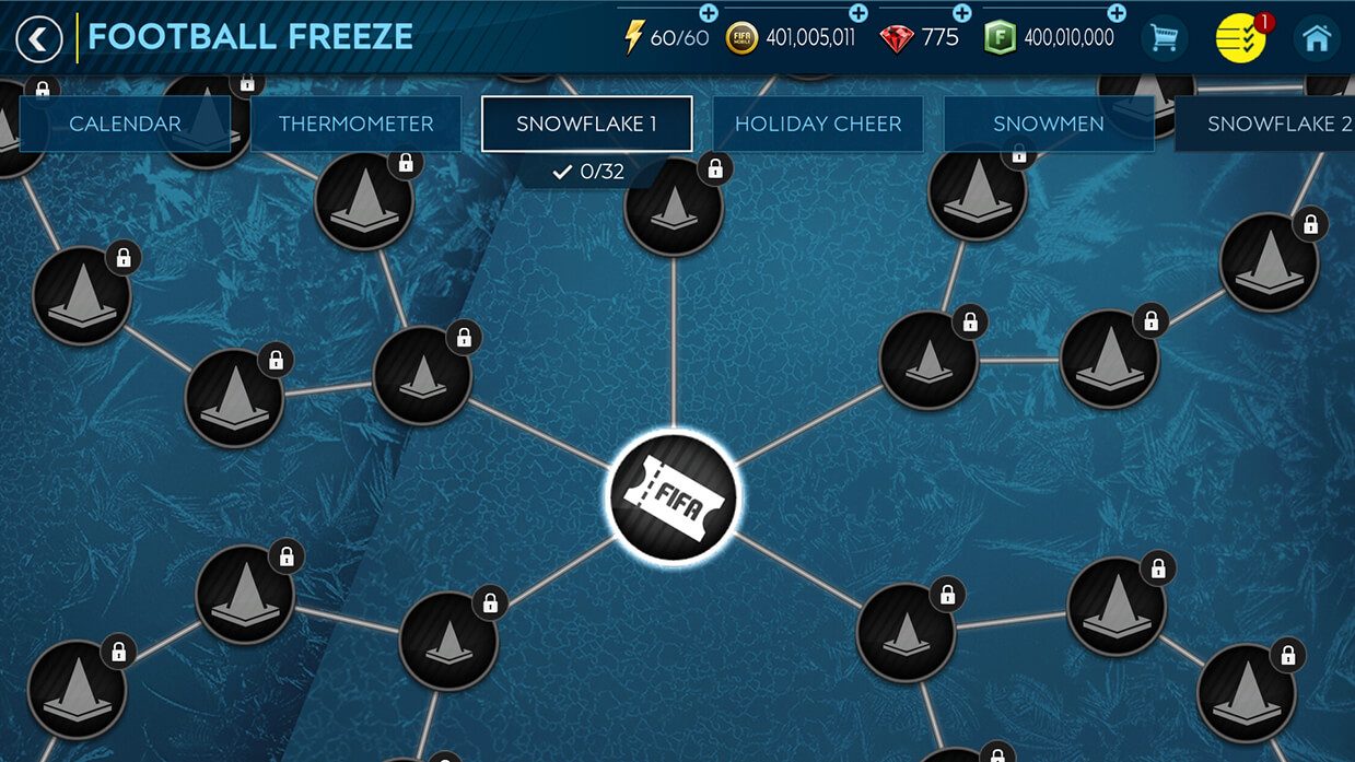 snowflake chapter screen