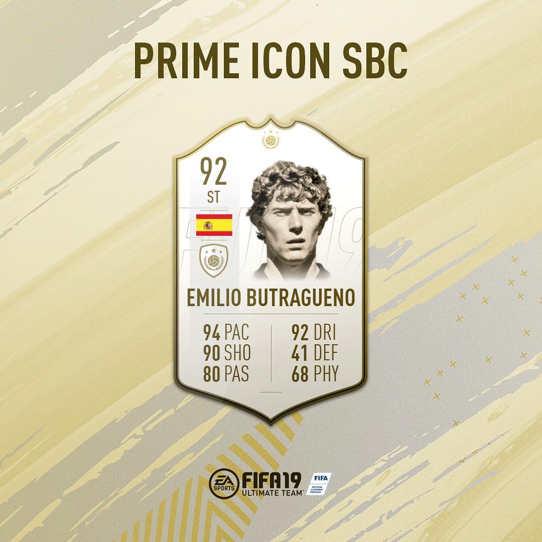 icons Emilio Butragueno fut 19