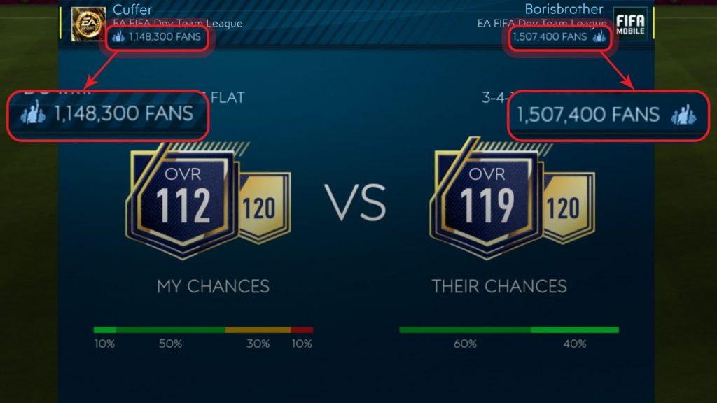 Statistiche di matchmaking
