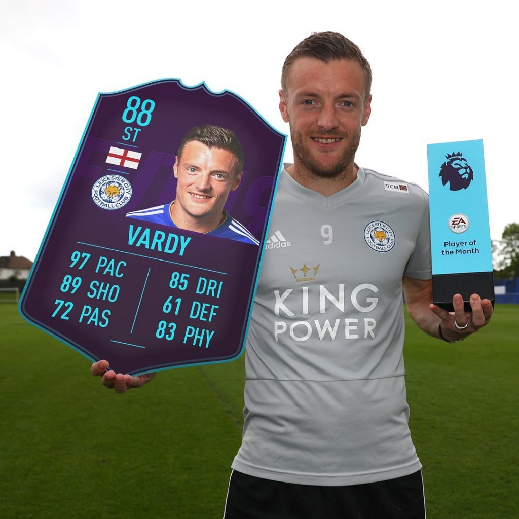 vardy potm aprile fut 19