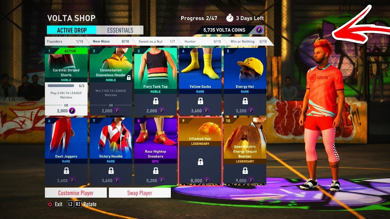 catalogo volta fifa 20