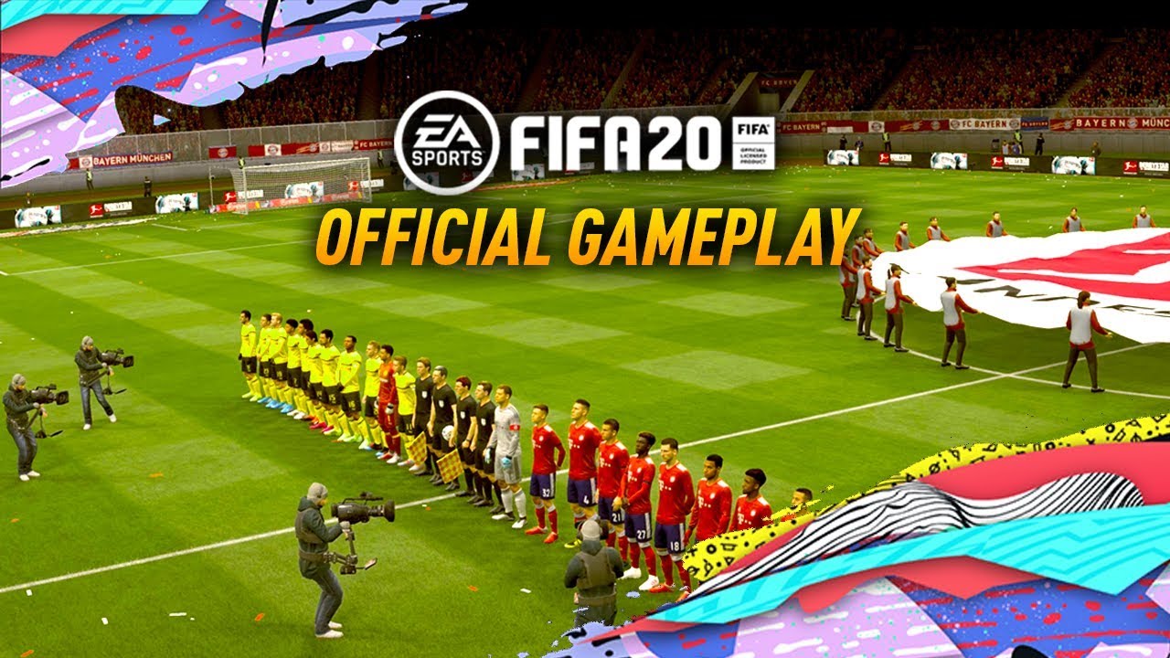 copertina bundesliga gameplay fifa 20
