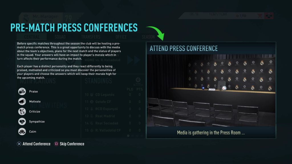 fifa 20 career in menus 8