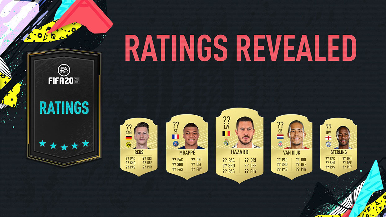 copertina fifa ratings fifa 20