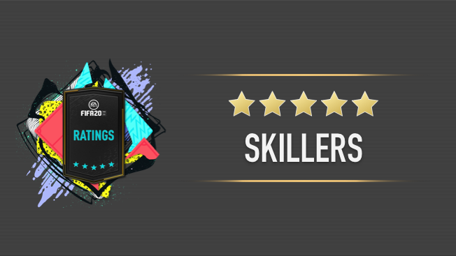 fifa20 ratings 5 star skillers