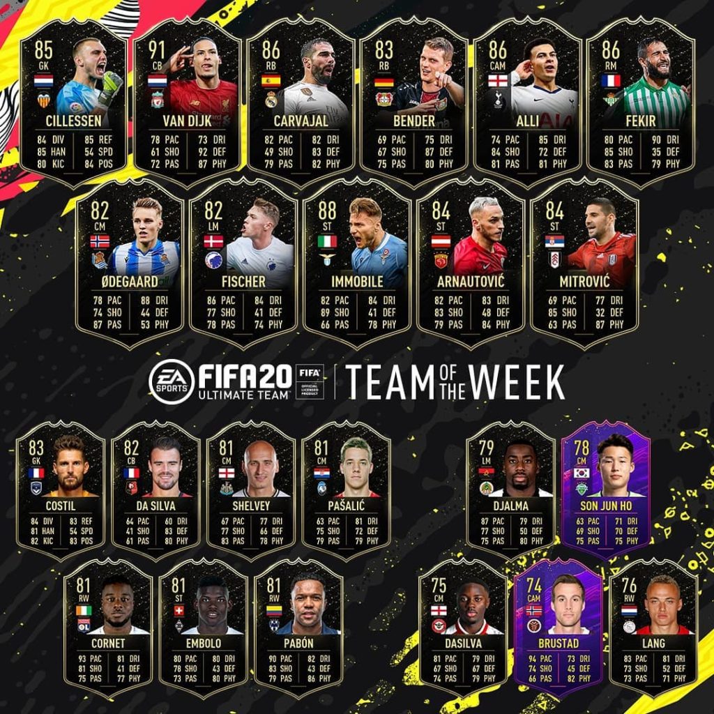 totw 12 fifa 20