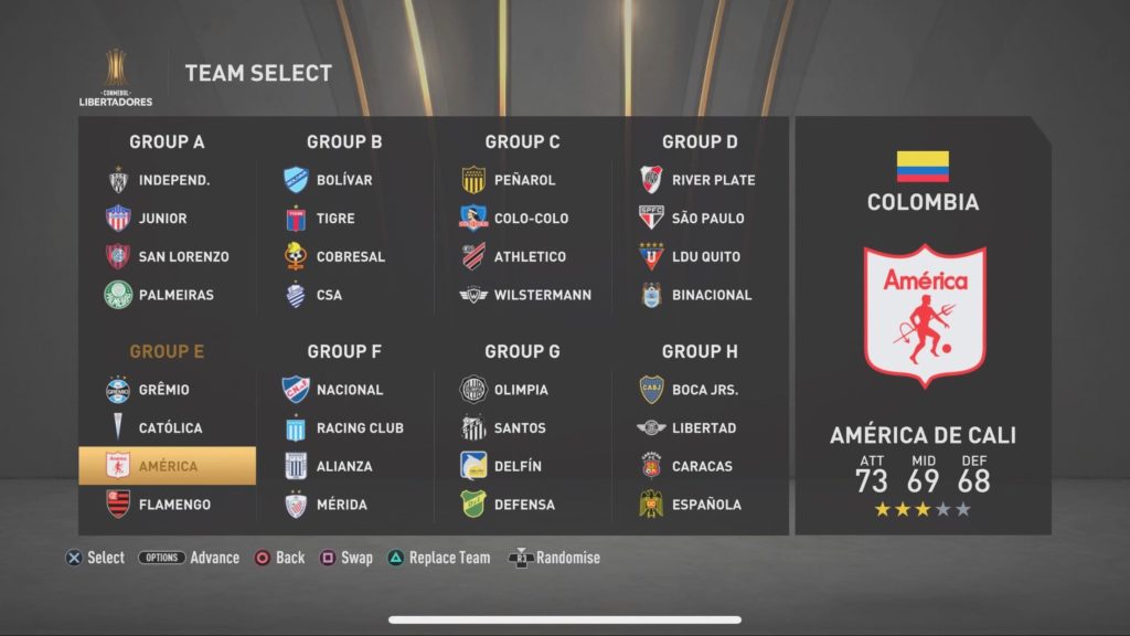 pitch notes 12 libertadores tournament