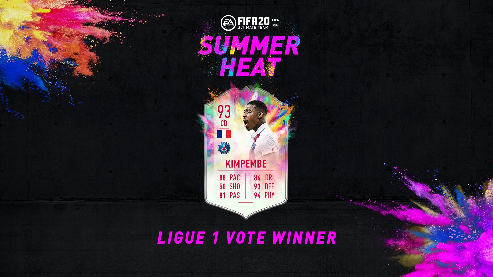 Presnel Kimpembe Summer Heat