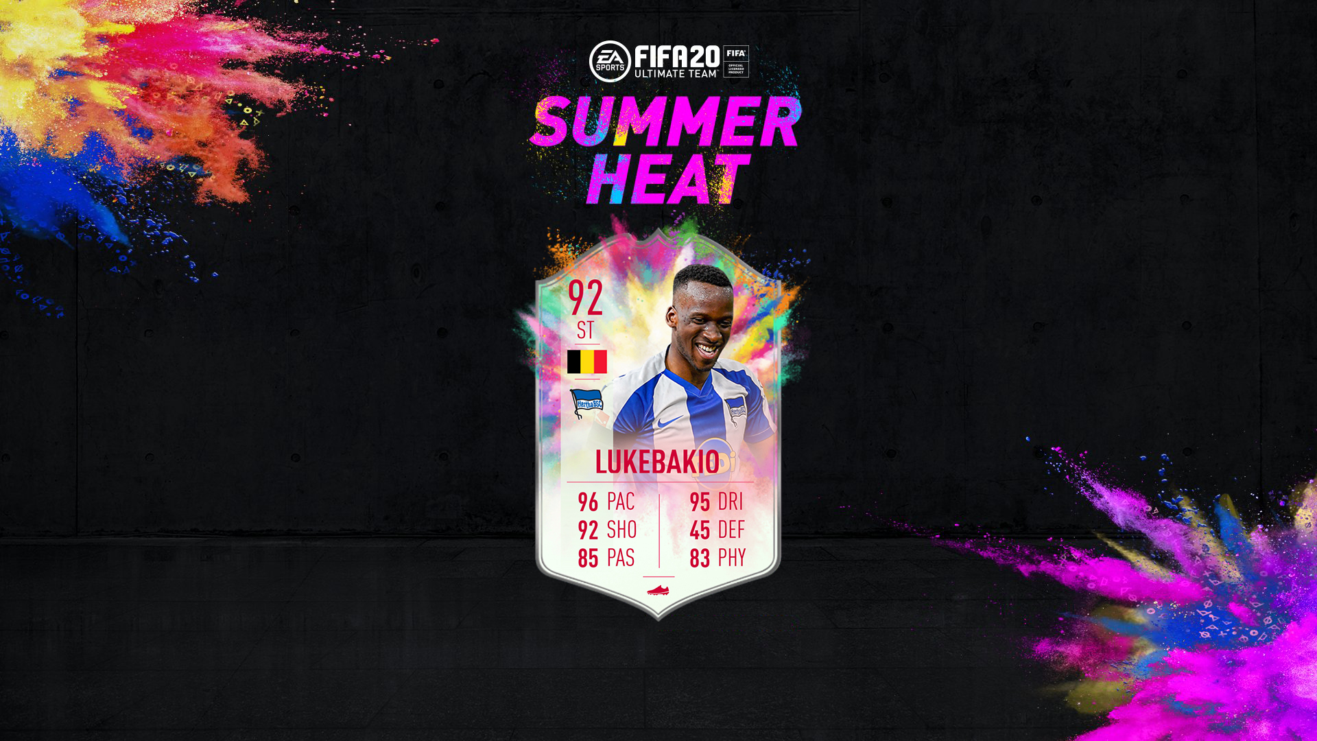 cover card lukebakio editor fifa 20 summer heat