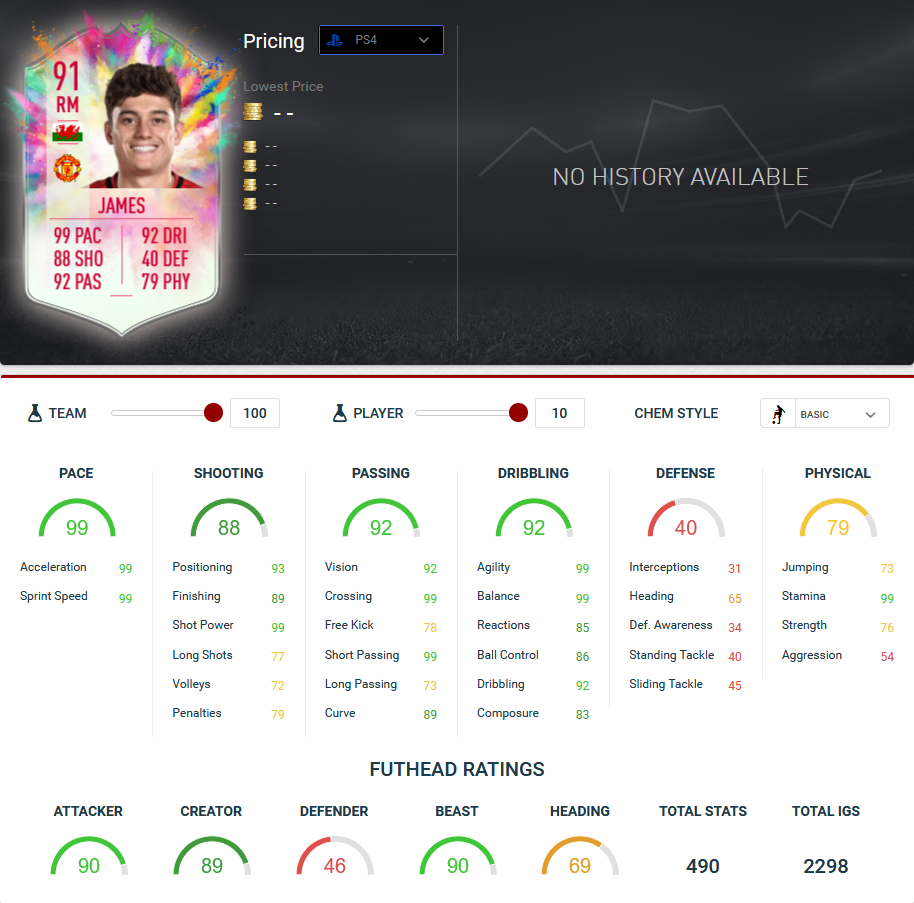 james summer heat fifa 20