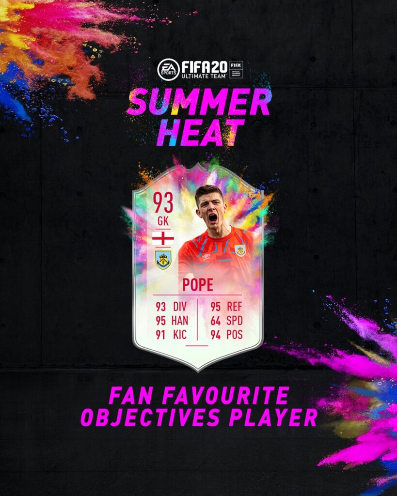 pope summer heat fifa 20