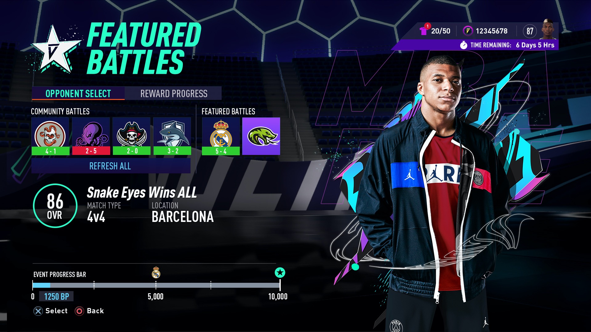 13 volta battlestars mbappe final ps4