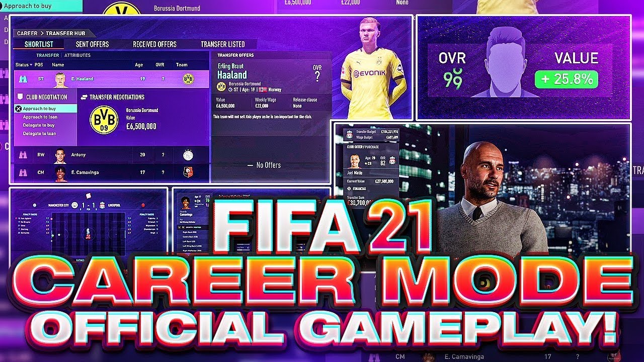 carriera gameplay fifa 21