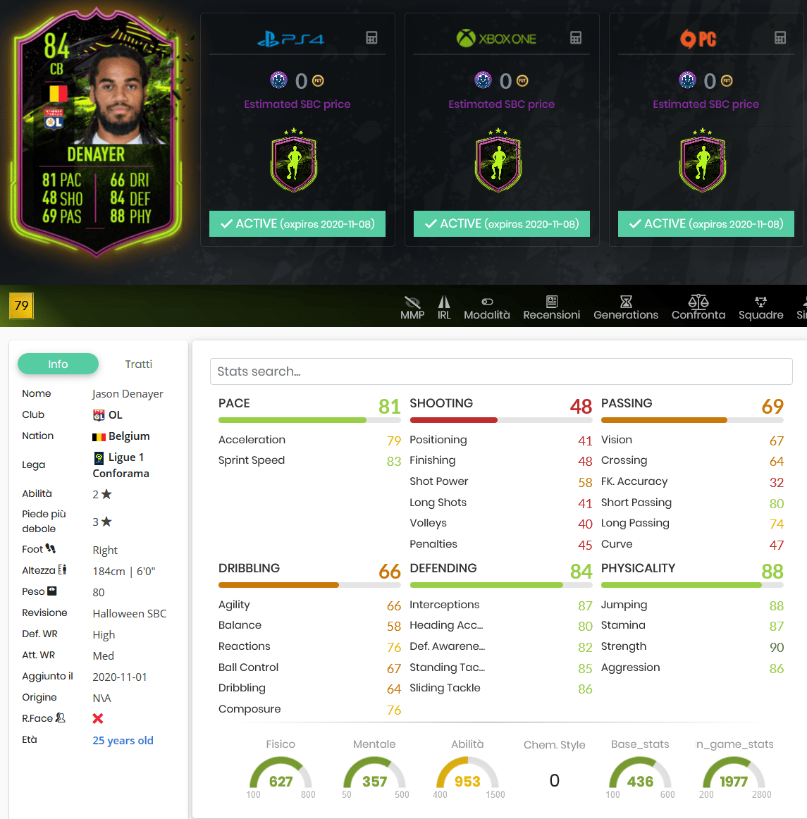 denayer stats rule fifa 21