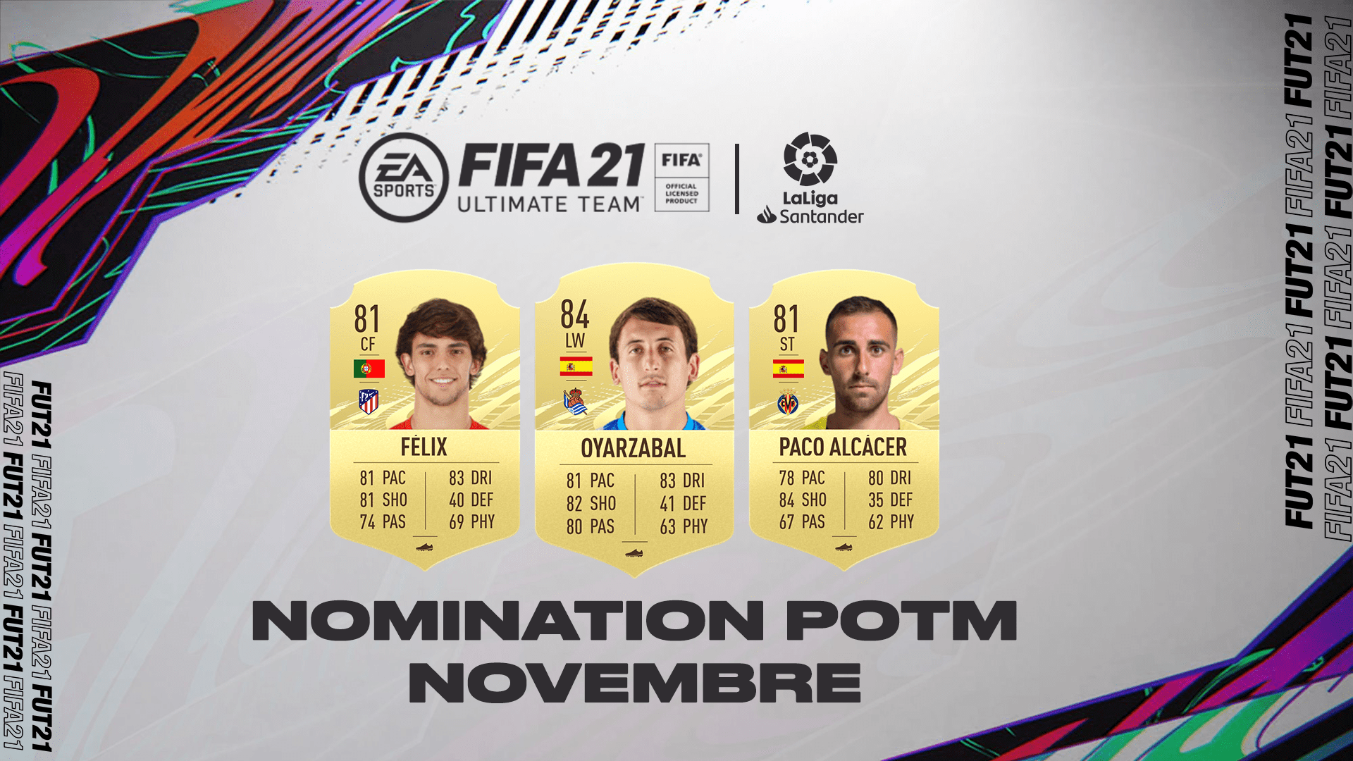 cover nomination potm november laliga fifa 21