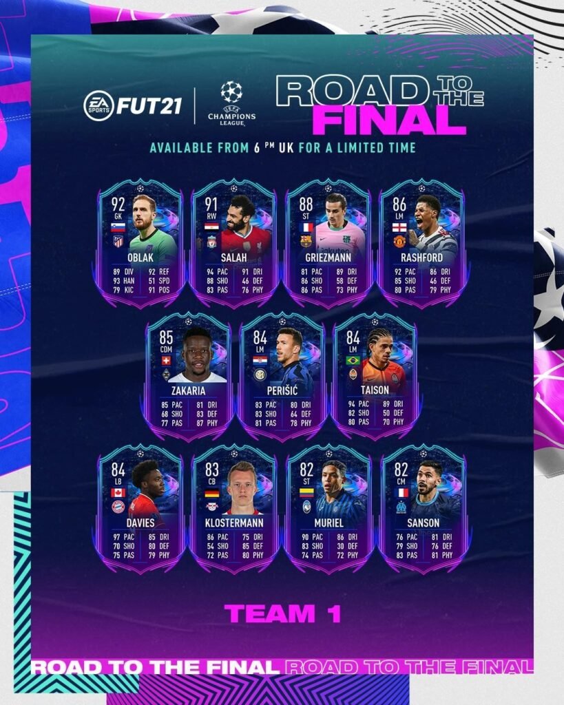 rttf team 1 fifa 21