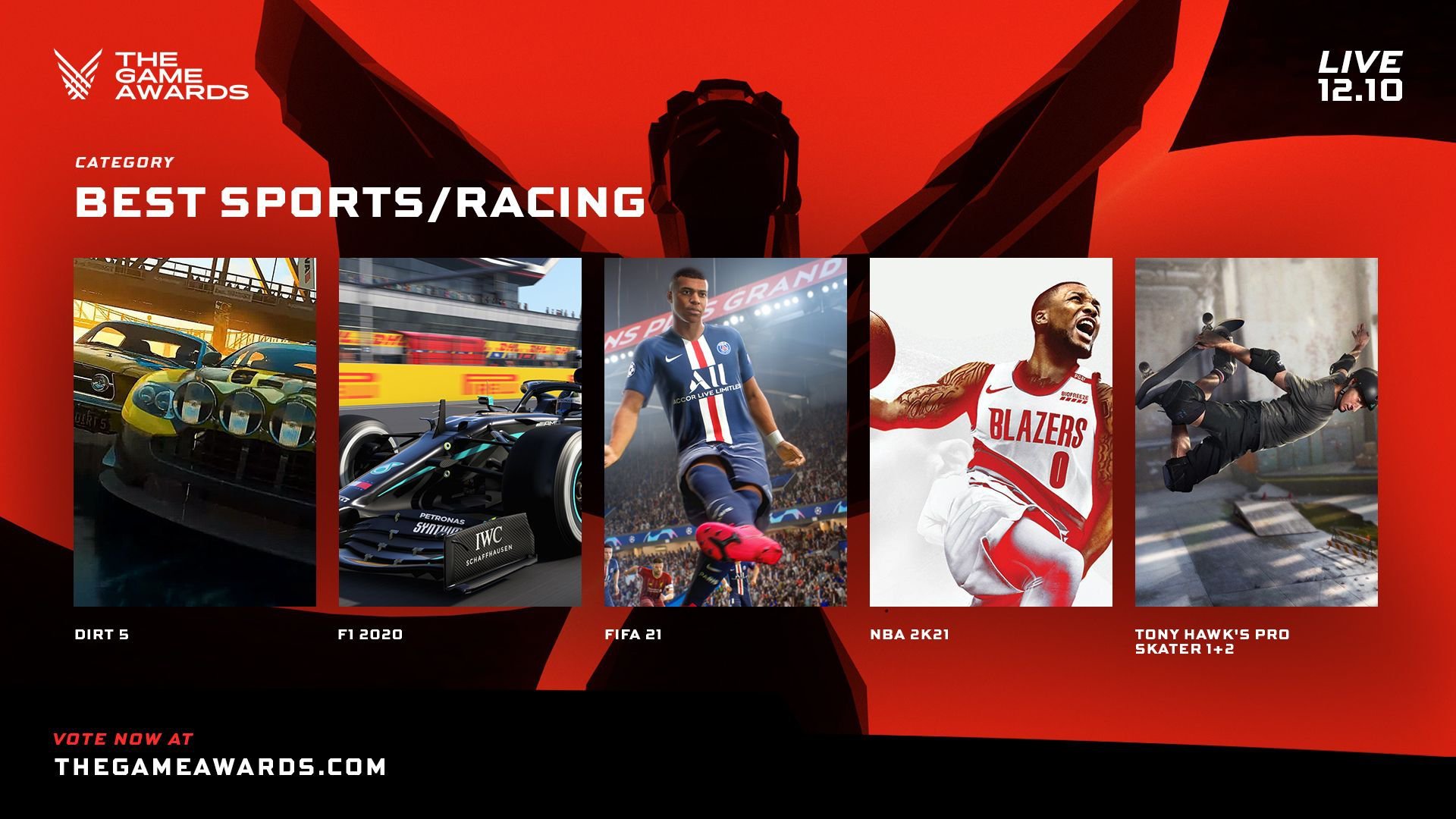 the game awards 2020 nomination fifa 21