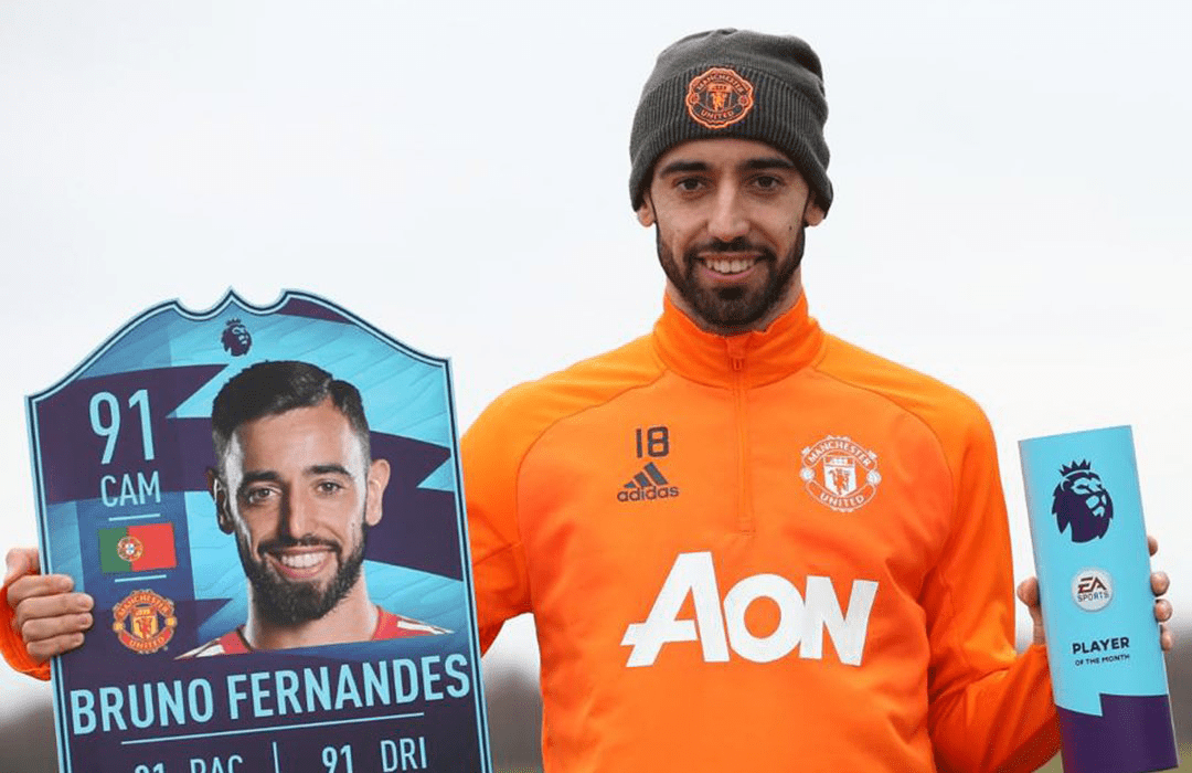 cover bruno fernandes potm november fifa 21