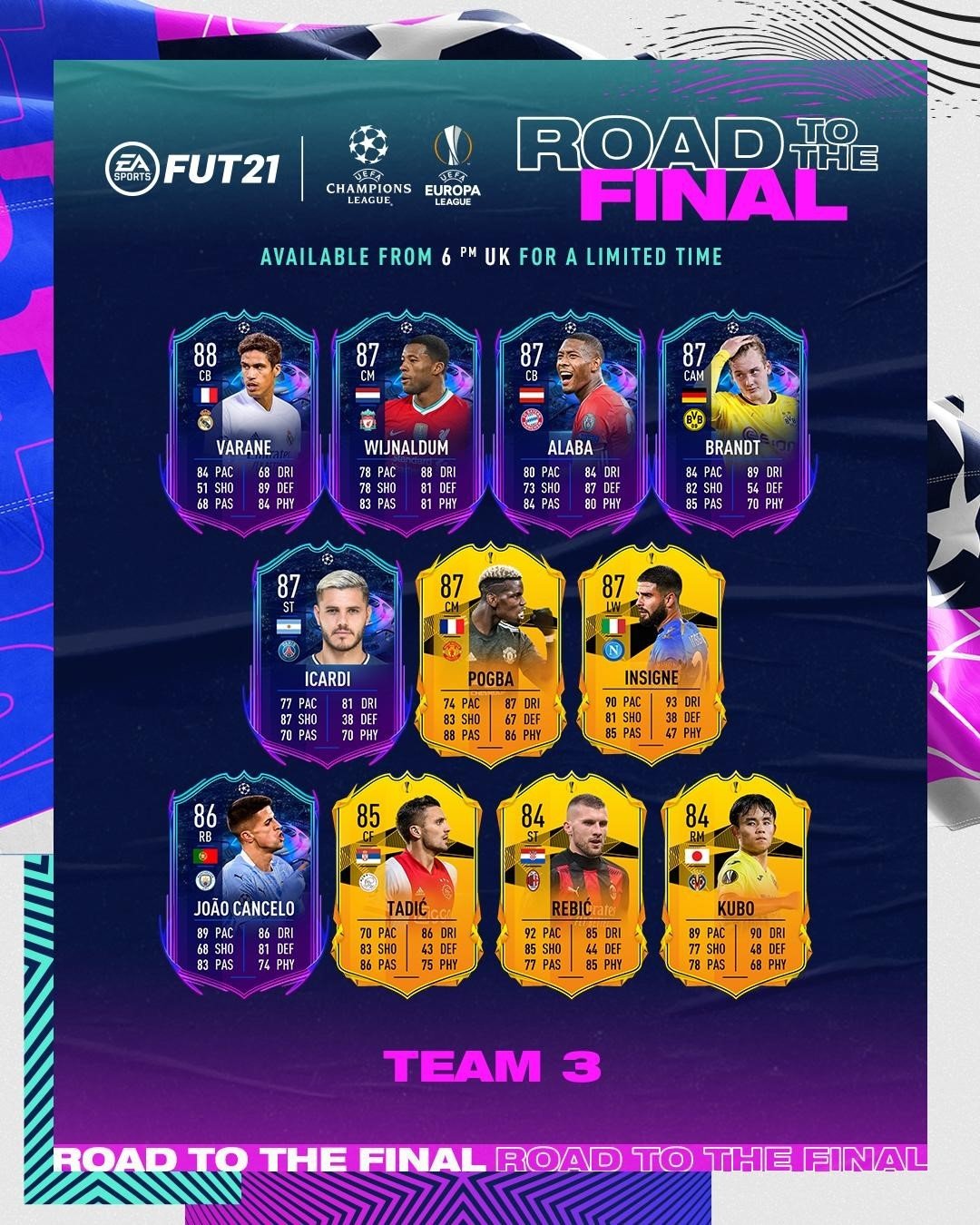 rttf team 3 fifa 21