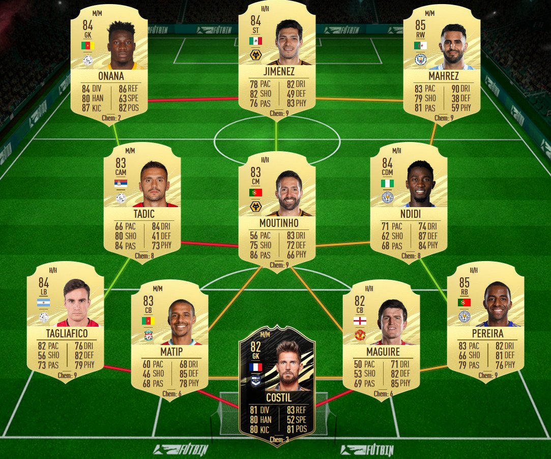 soluzione 1 chamberlain moments fifa 21