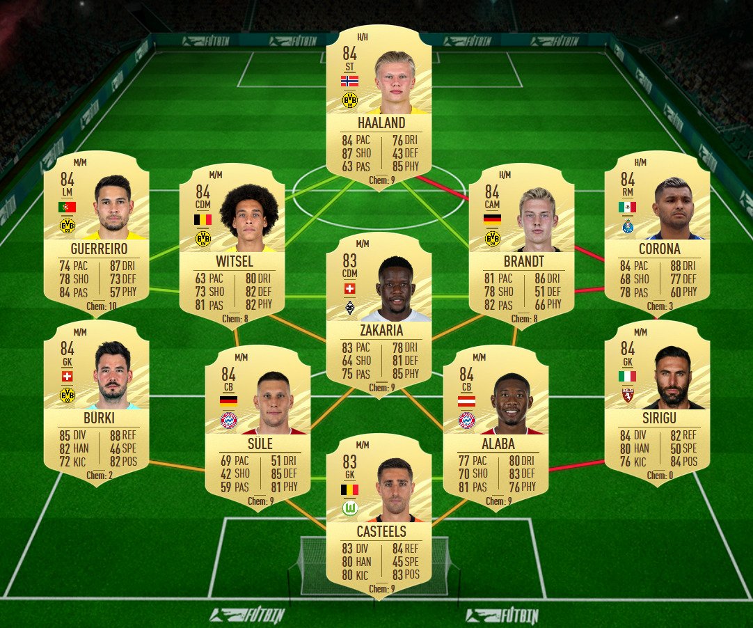soluzione 2 immobile totgs fifa 21